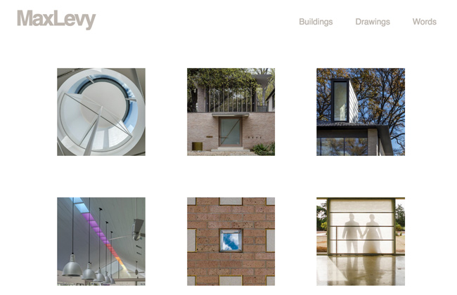 Max Levy Architecture Website